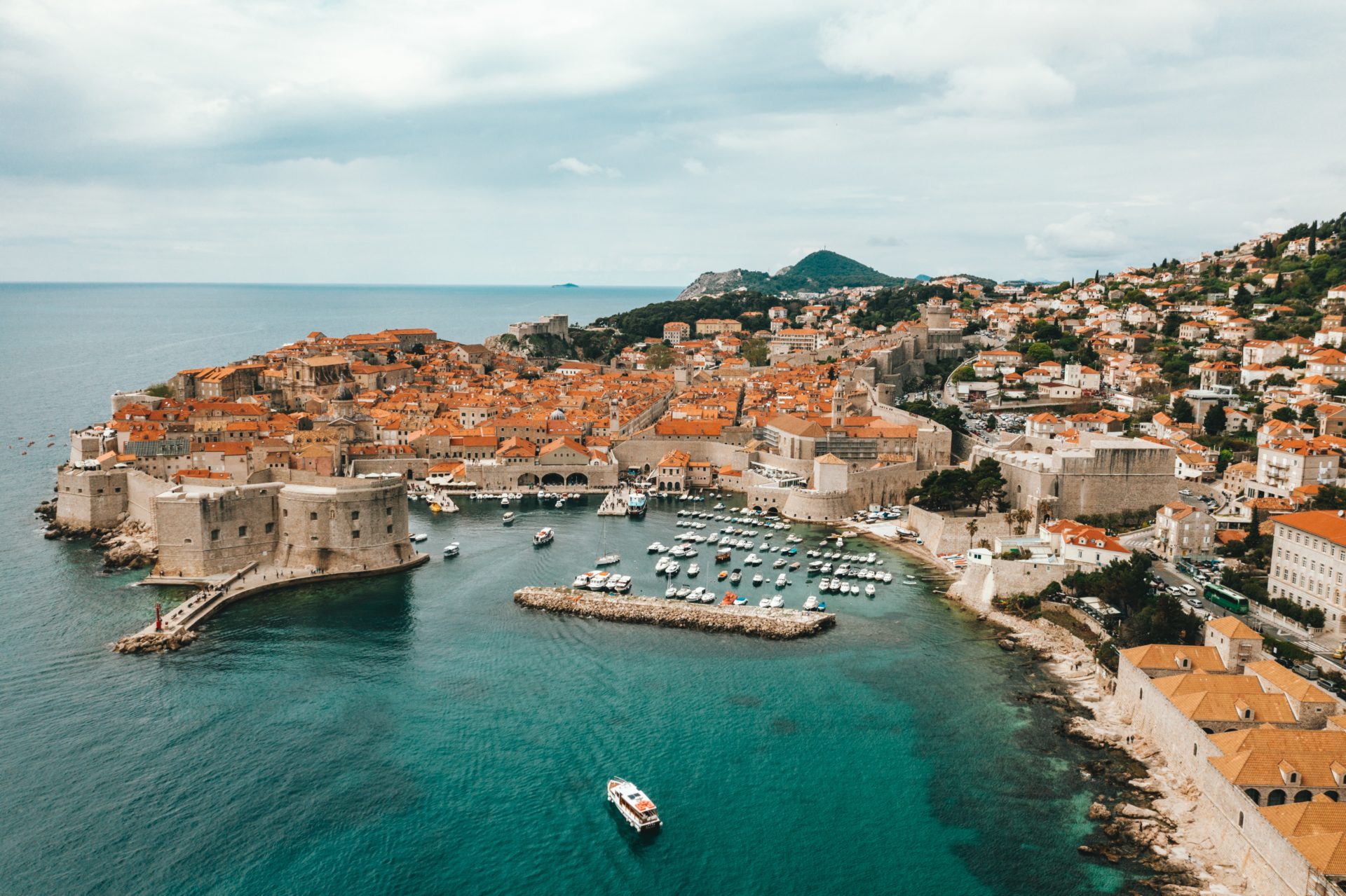 Dubrovnik City Ocean Port Boat TJB Superyacht