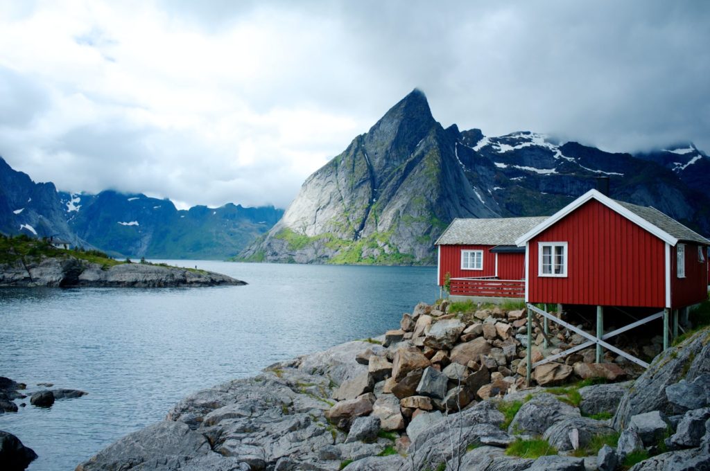 Stunning fjords landscapes in Norway
