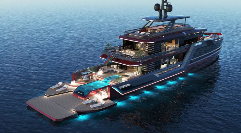 Caspian Star, Most Exciting Futuristic Yacht Concepts